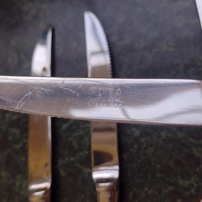 Assorted Steak and Table Knives- Estia, Gorham