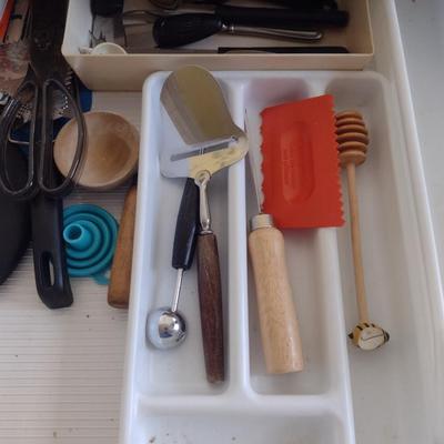 Assorted Kitchen Utensils and Gadgets
