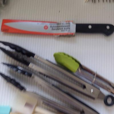 Assorted Kitchen Utensils and Gadgets