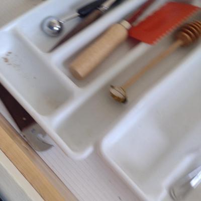 Assorted Kitchen Utensils and Gadgets