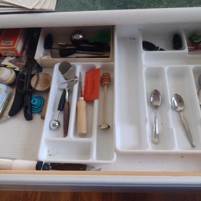 Assorted Kitchen Utensils and Gadgets