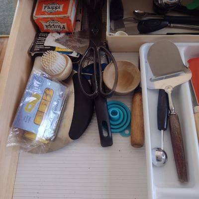 Assorted Kitchen Utensils and Gadgets