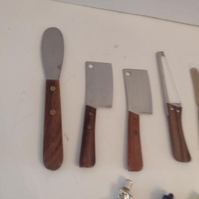 Collection of Cheese Knives and Spreaders
