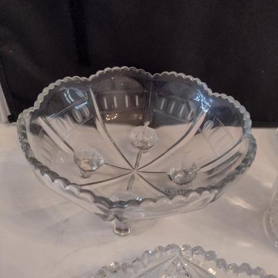 Collection of Glass Serve Ware