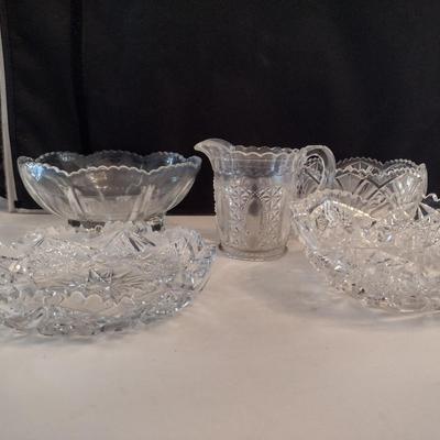 Collection of Glass Serve Ware
