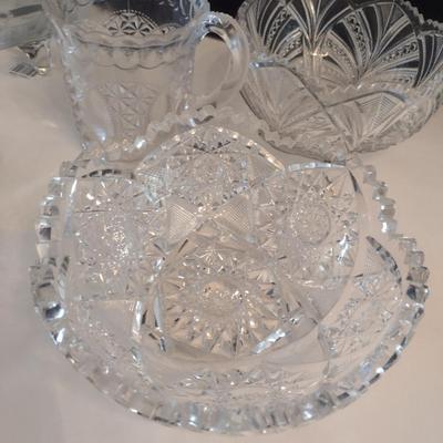 Collection of Glass Serve Ware