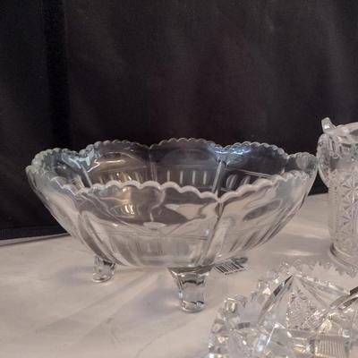 Collection of Glass Serve Ware