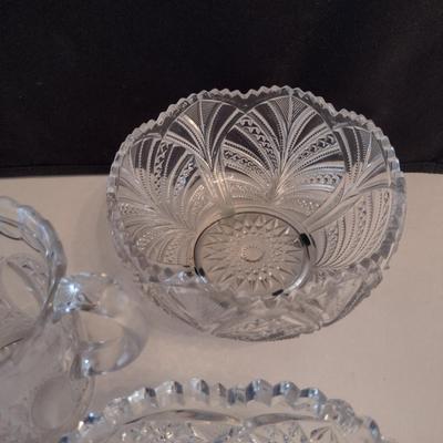 Collection of Glass Serve Ware