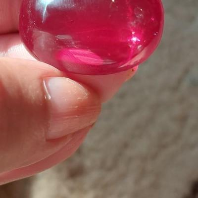 GIA CERTIFIED LAB GROWN RUBY