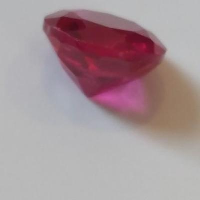 GIA CERTIFIED LAB GROWN RUBY