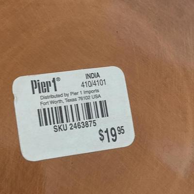 Hammered Metal Canister with Lid (Pier 1)