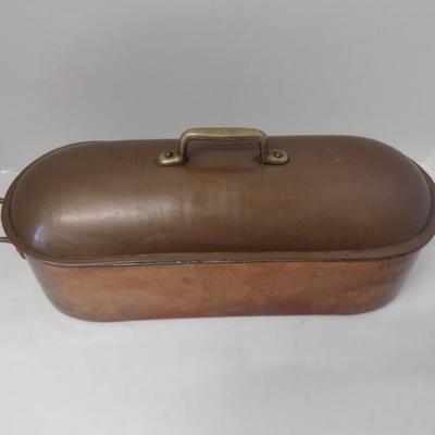 Charles R. Ruegger French Copper Fish Poacher