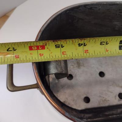 Charles R. Ruegger French Copper Fish Poacher