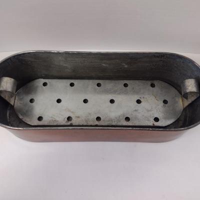 Charles R. Ruegger French Copper Fish Poacher