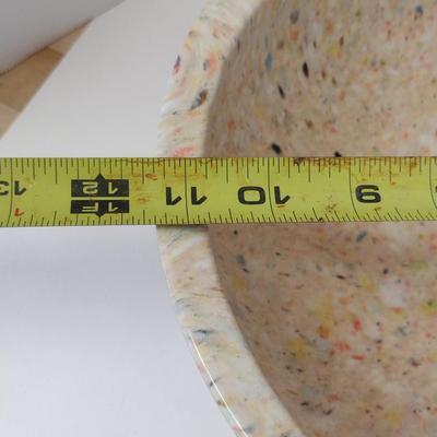 Vintage Texas Ware Confetti Bowl- Approx 11 3/8" in Diameter