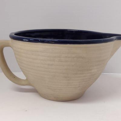 The Great American Stoneware Factory Batter Bowl