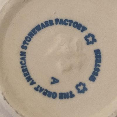 The Great American Stoneware Factory Batter Bowl
