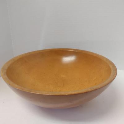 Turned Wooden Bowl- Dillingham Hart, Michigan- Approx 13" in Diameter
