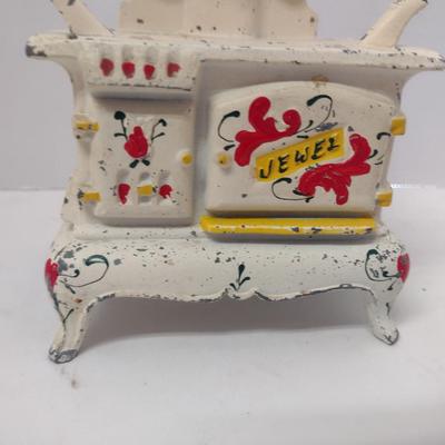 Vintage Miniature Cast Iron 'Jewel' Salesman's Sample Stove