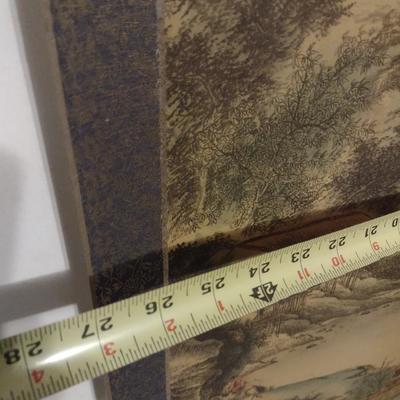 Large Asian Art Tapestry