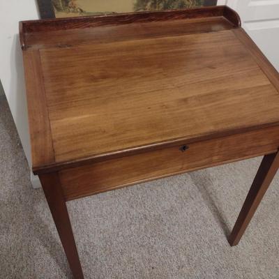 Vintage Flip Top Writing Desk