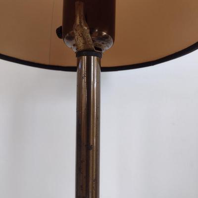 Brass American Eagle Post Table Lamp