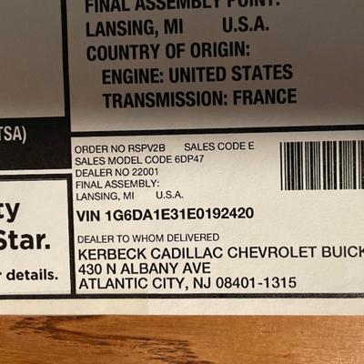 2014 Cadillac CTS Coupe - Stunning Red Exterior, Ebony Interior, Under 6,000 Miles, Original Window Sticker Included!