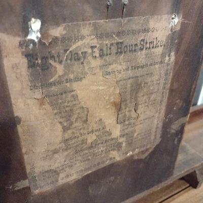 Antique Gingerbread Mantle Clock