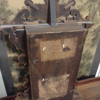 Antique Gingerbread Mantle Clock