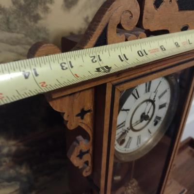 Antique Gingerbread Mantle Clock
