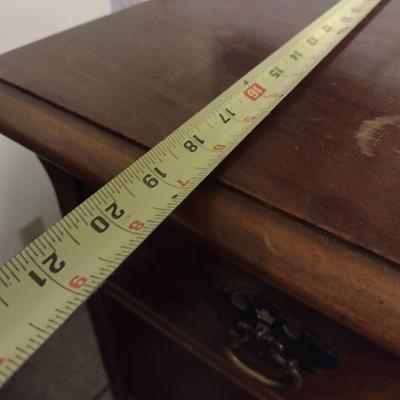 Vintage Mahogany Five Drawer Dresser