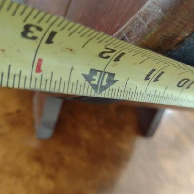 Antique Barrel Butter Churn Accent Table