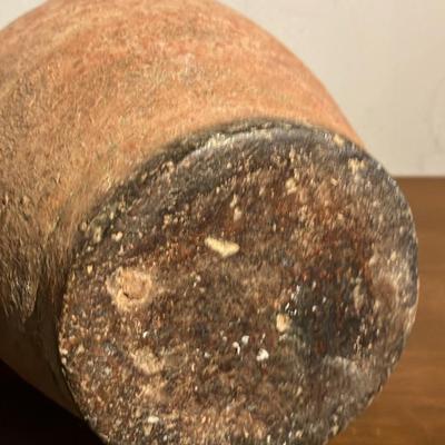 Antique Mediterranean Terracotta Ewer or Pitcher with Side Spout and Handle, 19th–Early 20th Century