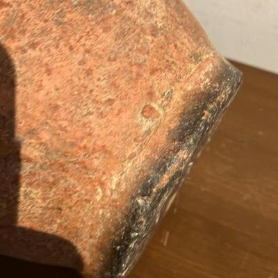 Antique Mediterranean Terracotta Ewer or Pitcher with Side Spout and Handle, 19th–Early 20th Century