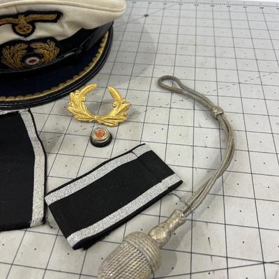 German Navel Officer Cape Shoulder Boards, Authentic WWII 