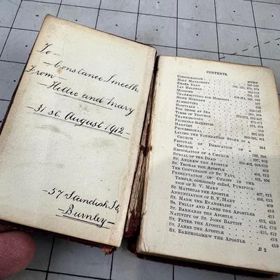 3 old Petite Scripture - Scottish Prayer, Hymns, Common Prayers 