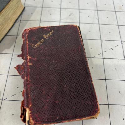 3 old Petite Scripture - Scottish Prayer, Hymns, Common Prayers 