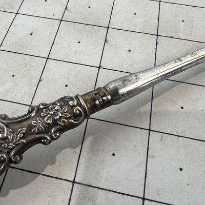 Sterling Silver Button Hook! 