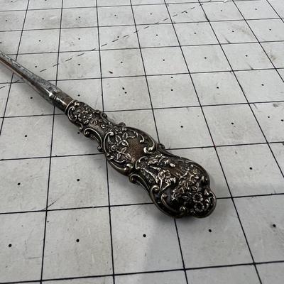 Sterling Silver Button Hook! 