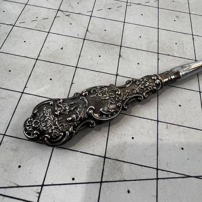 Sterling Silver Button Hook! 