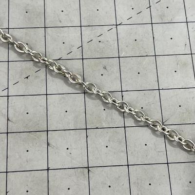 Bracelet marked 925 but you can see worn on clasp.