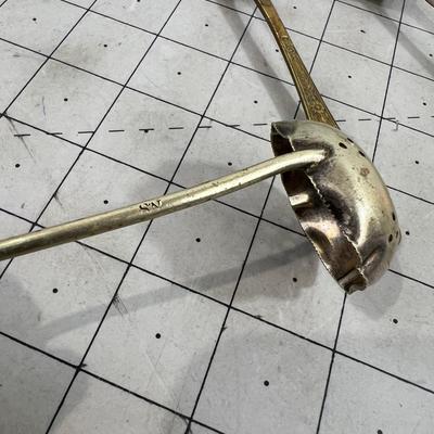 5 interesting Brass and Silver Spoons  