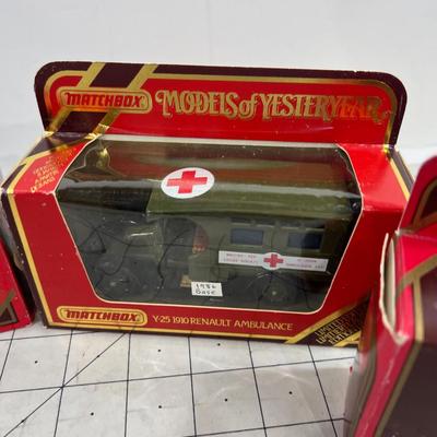 Models of Yesteryear by Matchbox (4) NEW trucks 