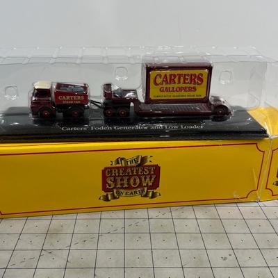 Die Cast "THE GREATEST SHOW ON EARTH" English Truck 