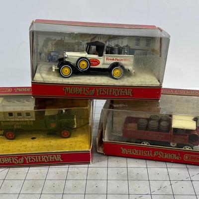 3 Matchbox Models of Yesteryear, Like New 