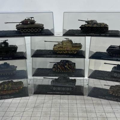 (11)    WWII Tanks