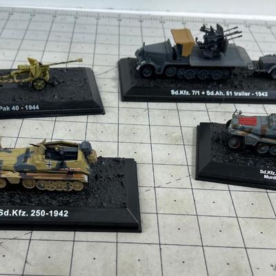 WWII Era Gun Carriers (4) 