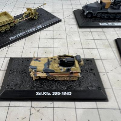 WWII Era Gun Carriers (4) 