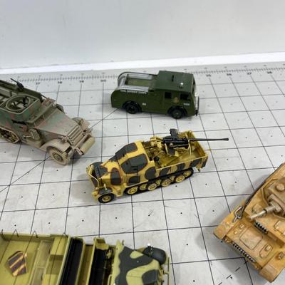 Mixed Lot of Military Vehicles No Boxes