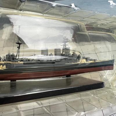 (4) Atlas Edition WWII Era Battle Ships COLLECTIBLE